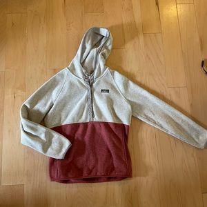 LL Bean hooded pullover